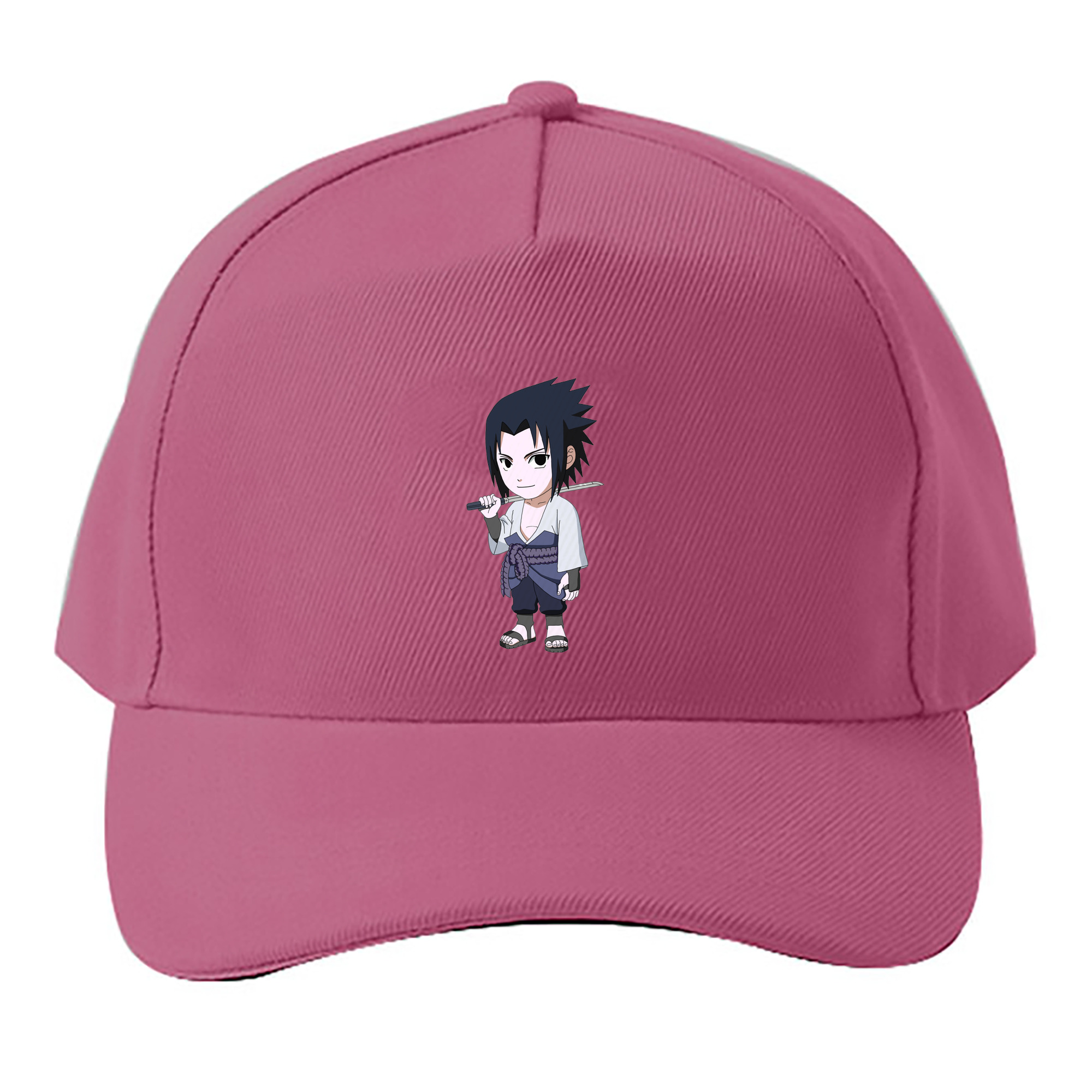 （画像用） NARUTO -ナルト- うちは サスケ Uchiha Sasuke ベースボールキャップ 綿100％ 男女兼用 帽子 スポーツ